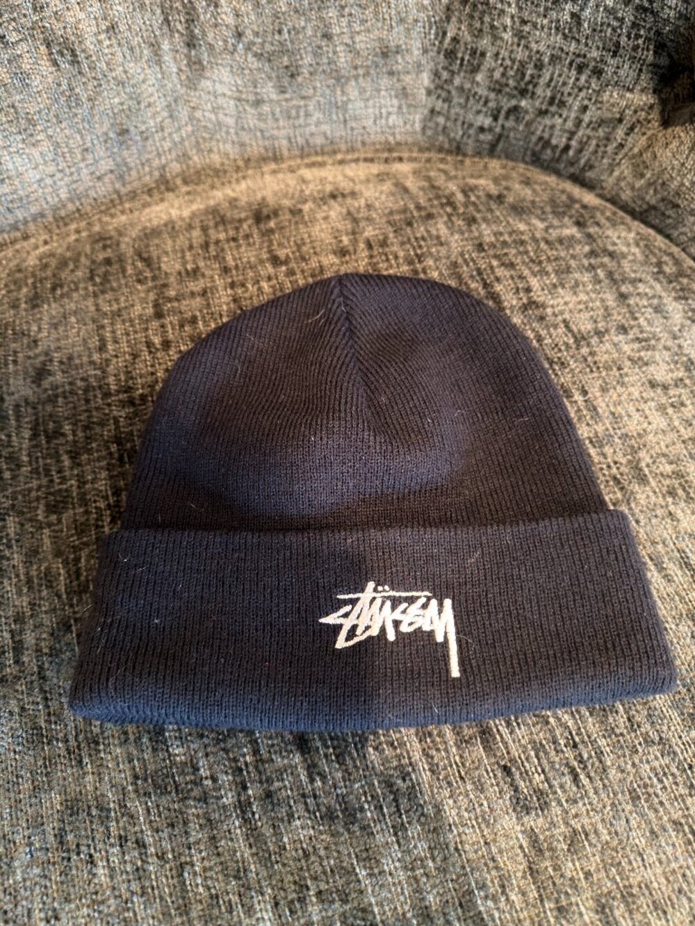 Black Stussy Beanie